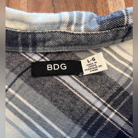 BDG Urban Outfitters Plaid Button Down Shirt - Picture 8 of 15